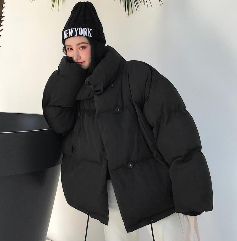 Oversized Basic Down Jacket
