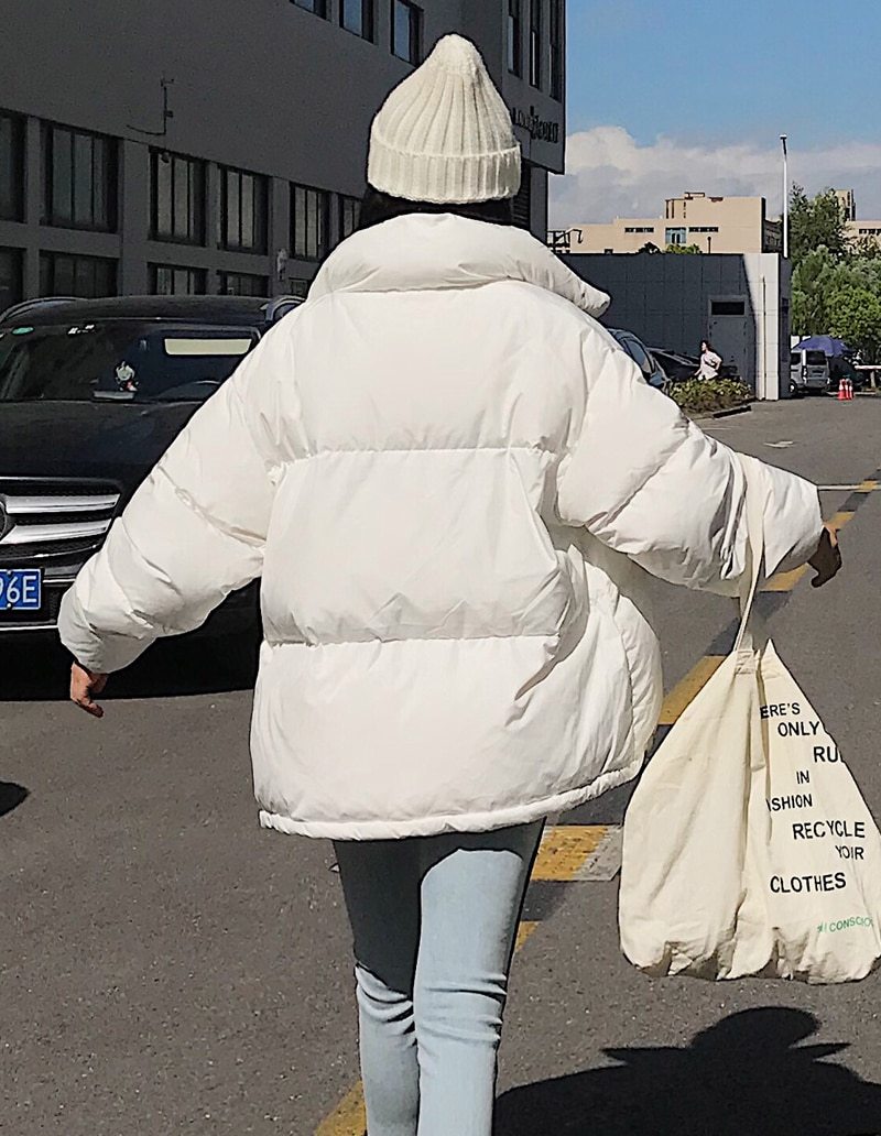 Oversized Basic Down Jacket