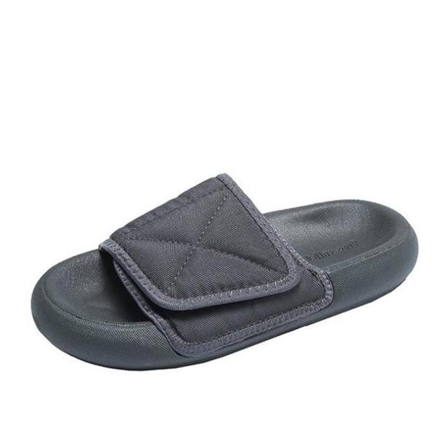 Oversized Velcro Slippers