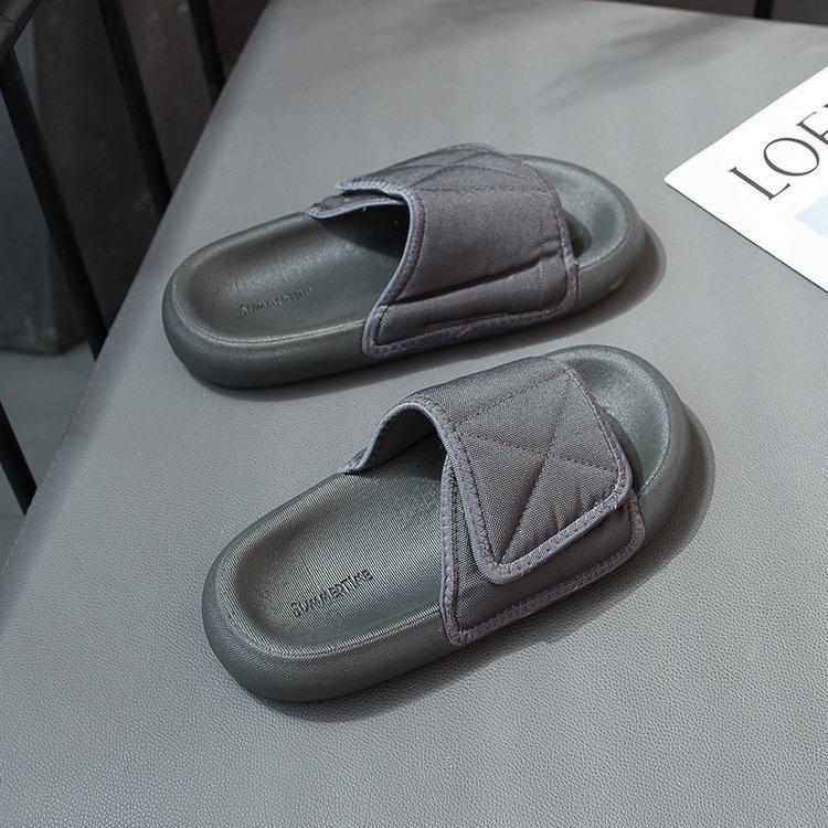 Oversized Velcro Slippers