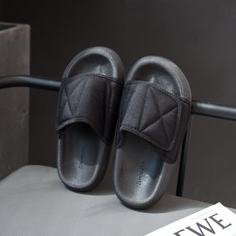 Oversized Velcro Slippers