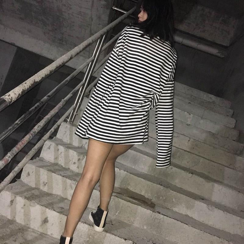 Long Sleeve Striped Tee