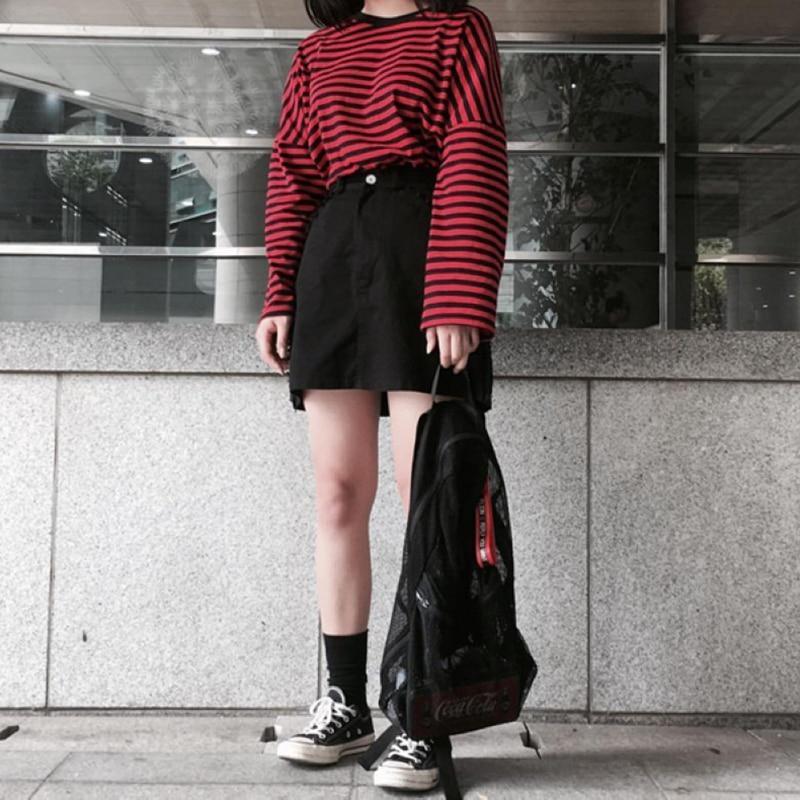 Long Sleeve Striped Tee