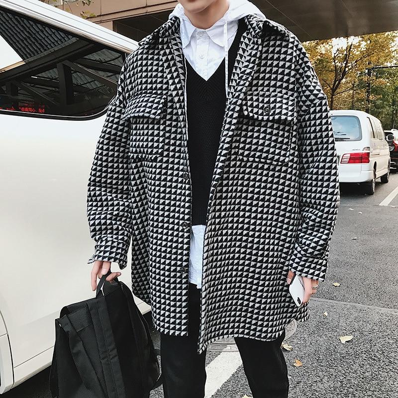 Vintage Geometric Wool Jacket