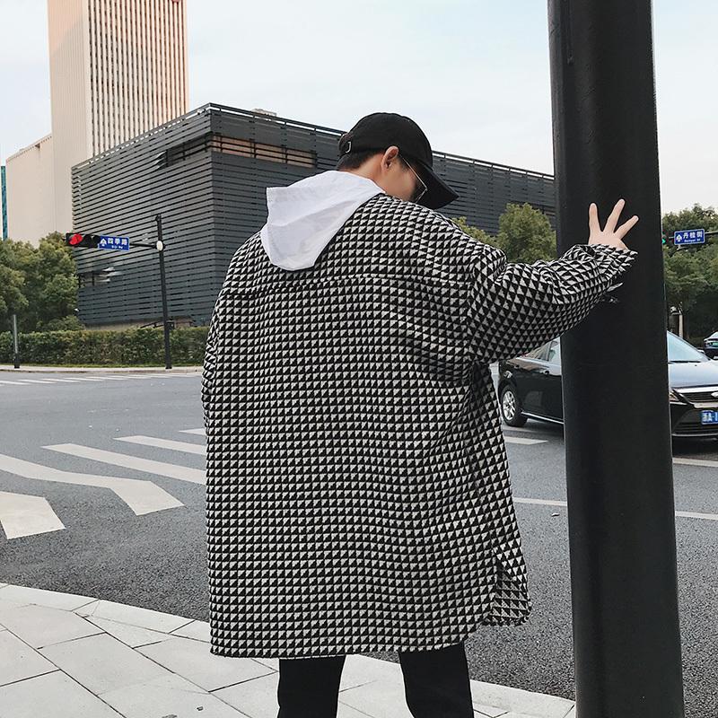 Vintage Geometric Wool Jacket