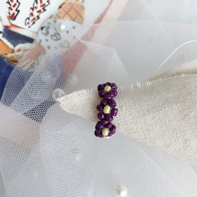 Handmade Resin Flower Rings