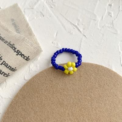 Handmade Resin Flower Rings