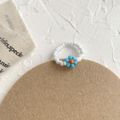 Handmade Resin Flower Rings