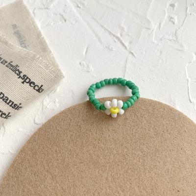 Handmade Resin Flower Rings