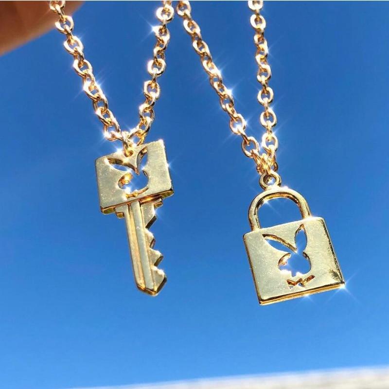 "Playboy" Long & Key Necklace
