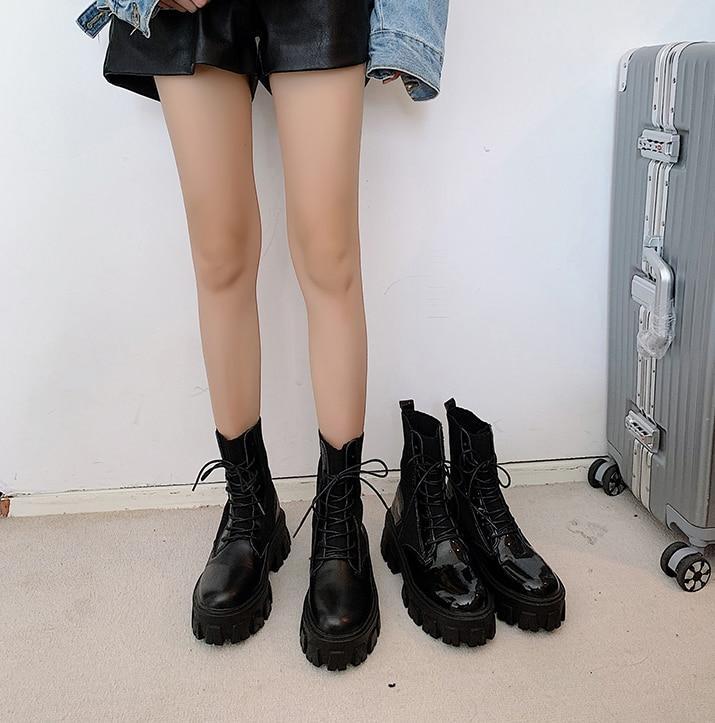 Platform Combat Boots