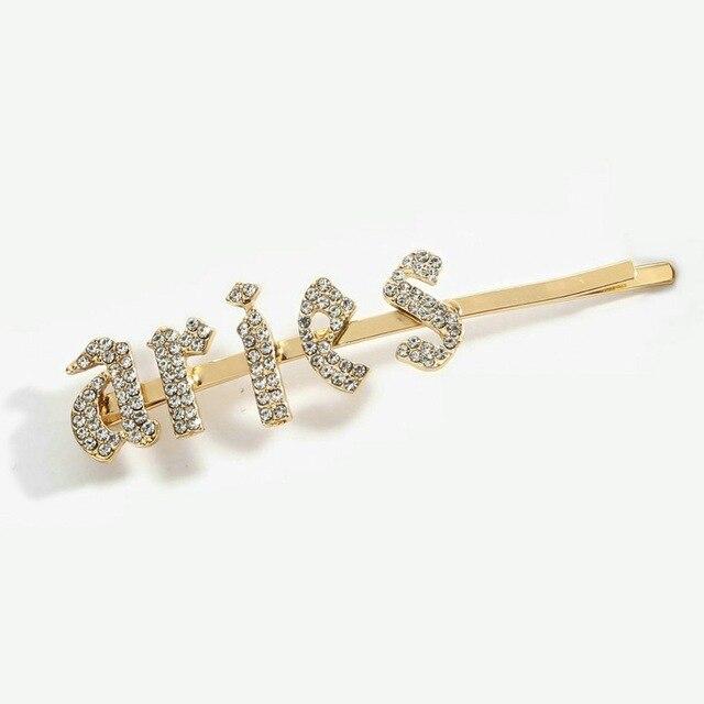 Zodiac Hair Pin