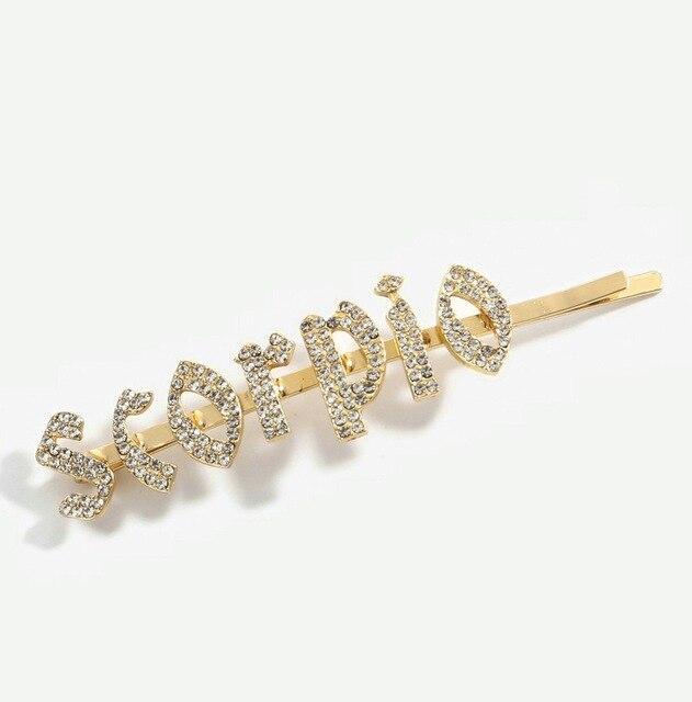 Zodiac Hair Pin