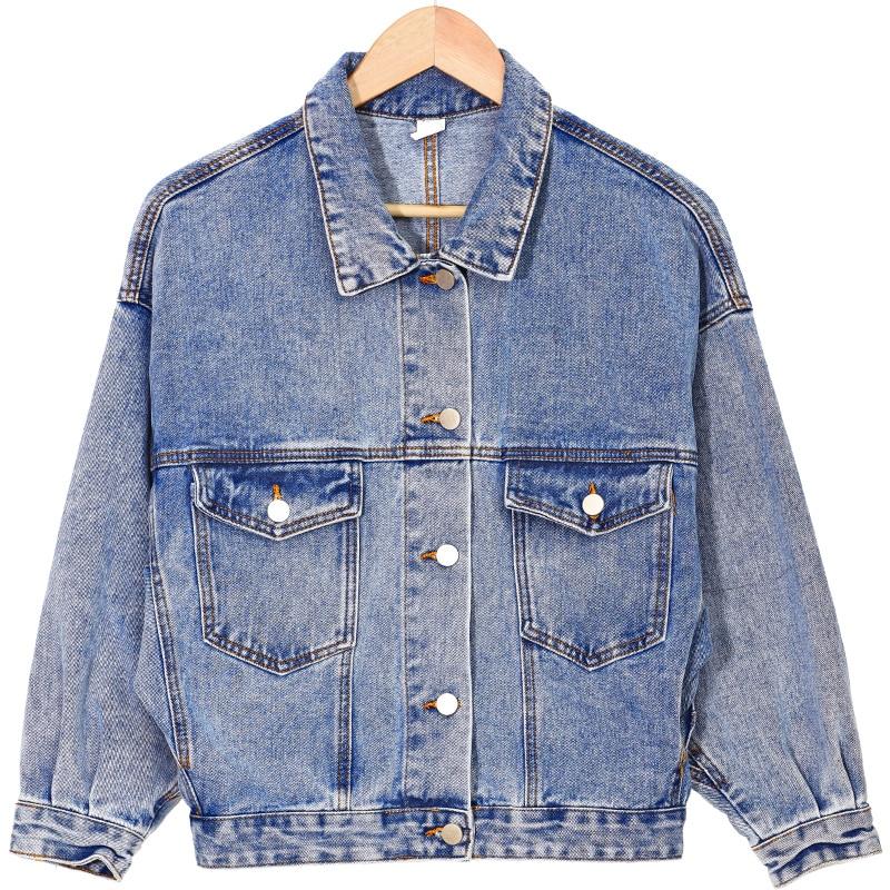 Vintage Oversized Sleeve Denim Jacket