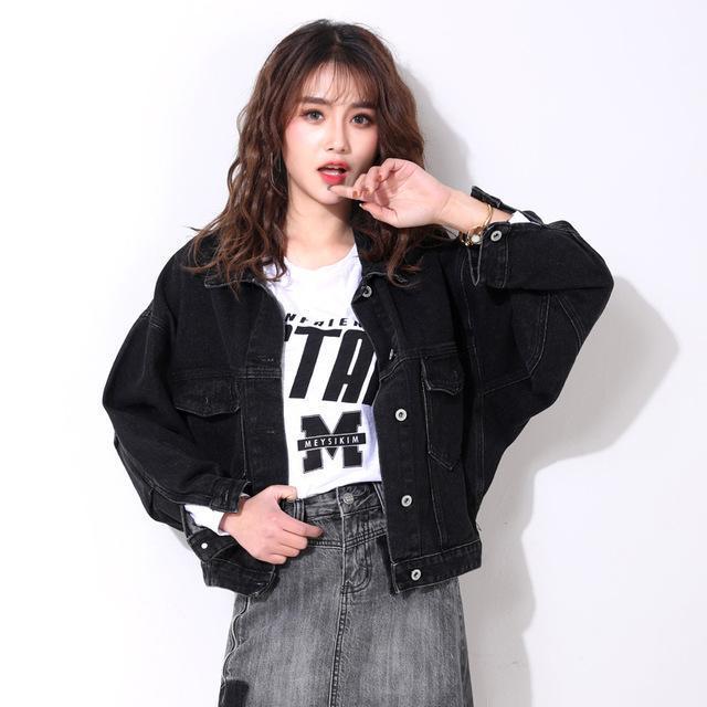 Vintage Oversized Sleeve Denim Jacket
