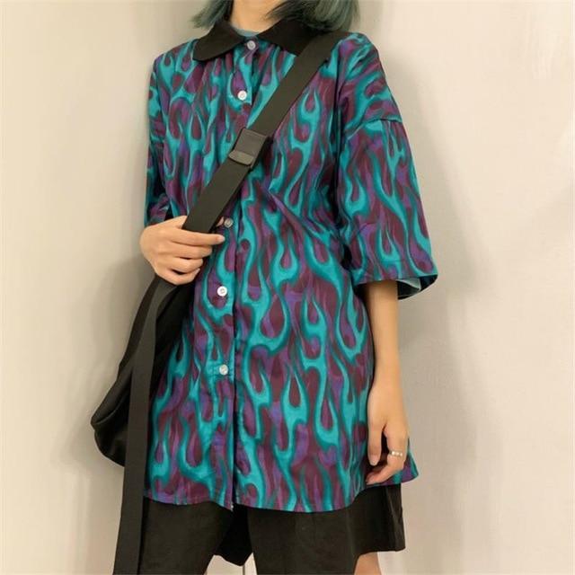 Inferno Bowling Shirt
