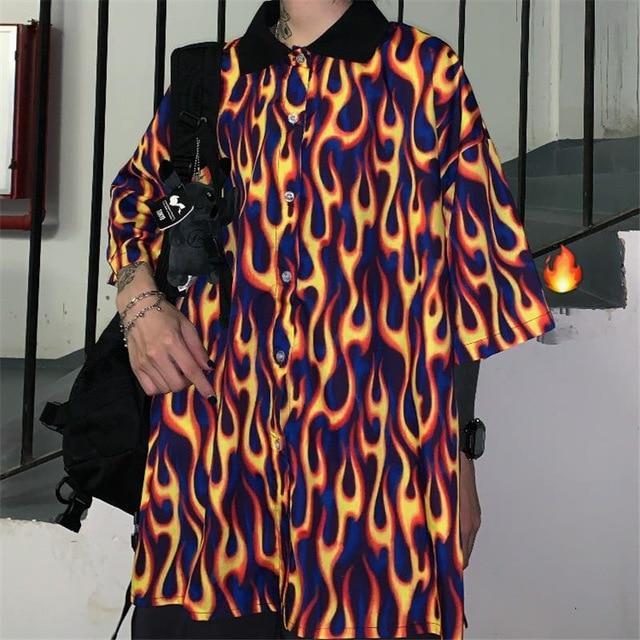 Inferno Bowling Shirt