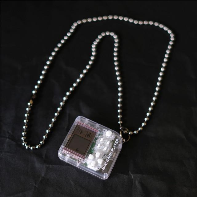 Tetris Game Necklace