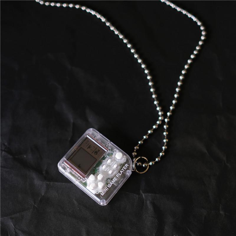Tetris Game Necklace