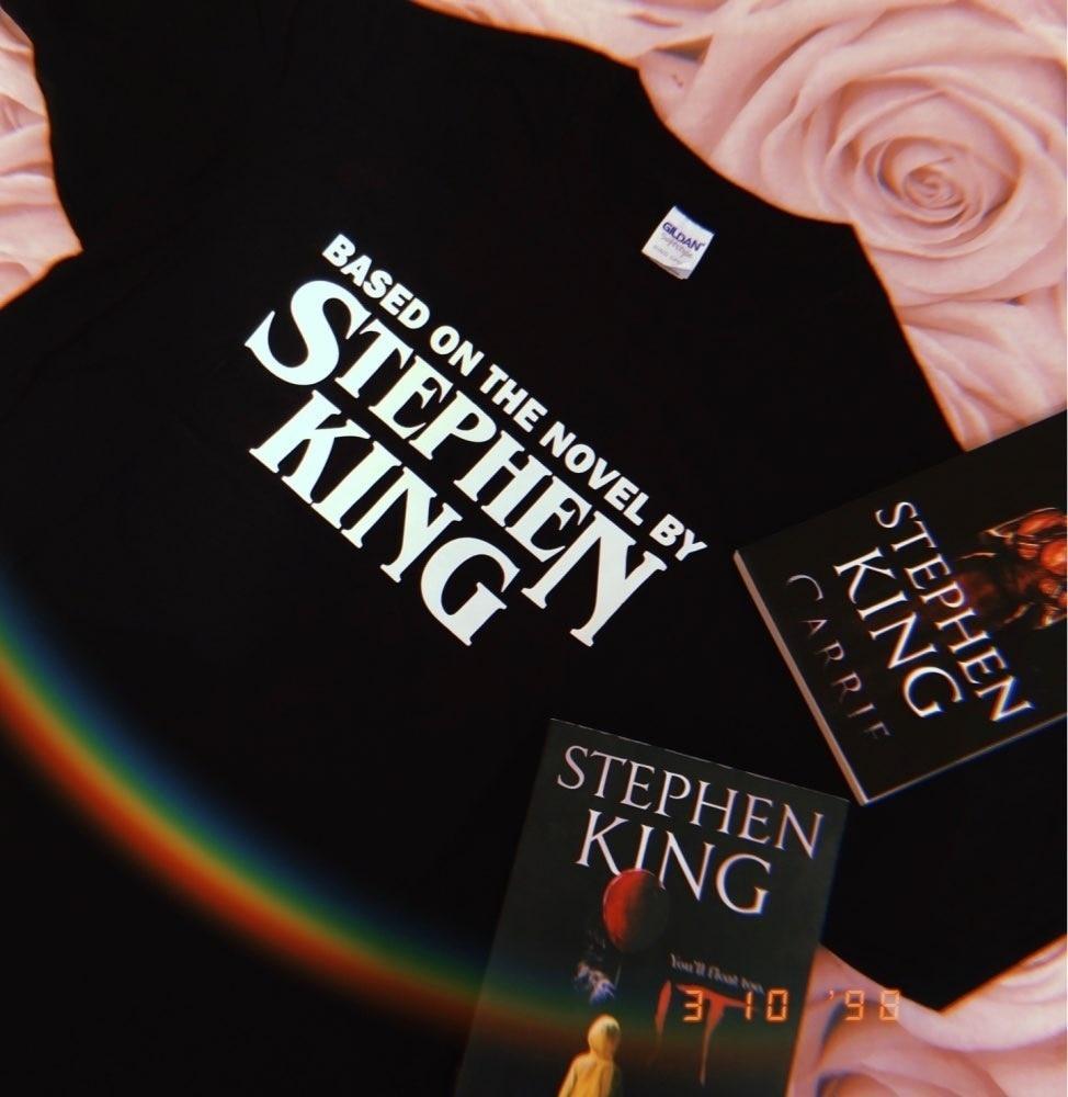 "Based On The Novel By Stephen King" Tee