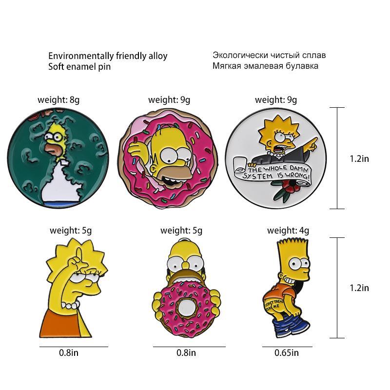The Simpsons Pins