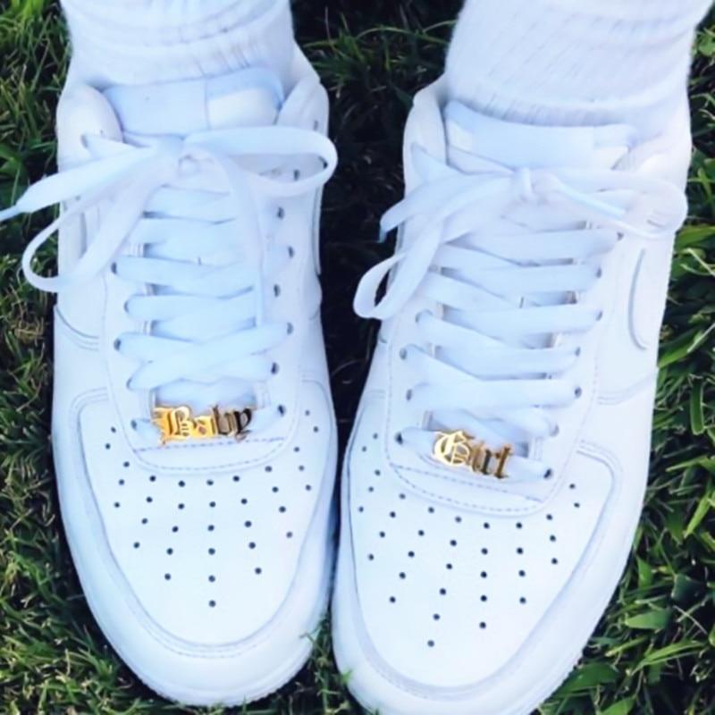 Custom Name Shoelace Buckle (6 Letters)