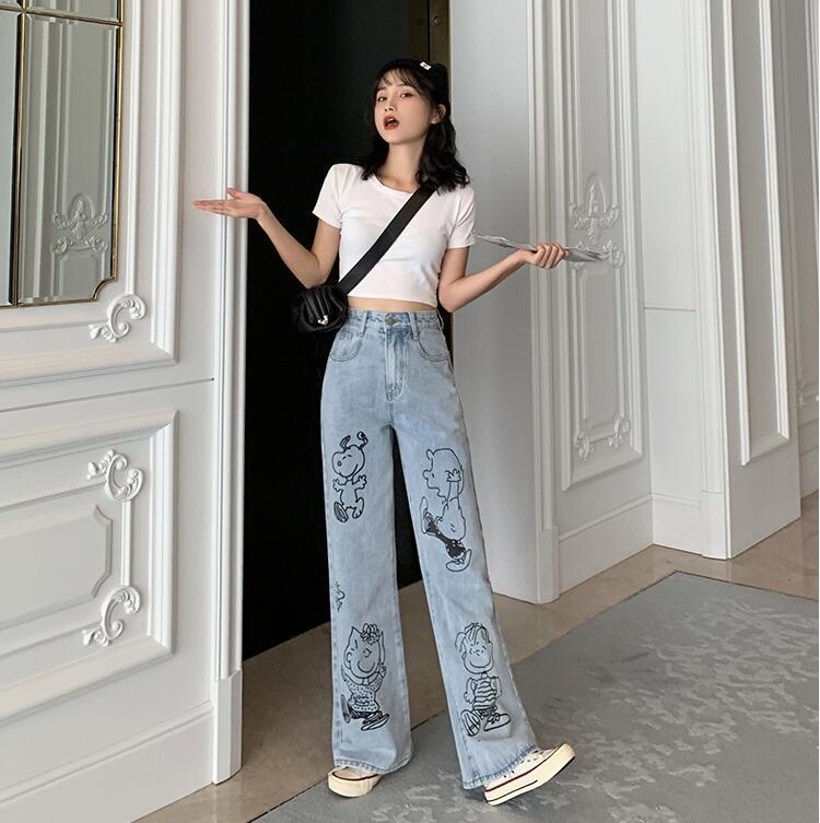 Charlie Brown Wide Leg Jeans