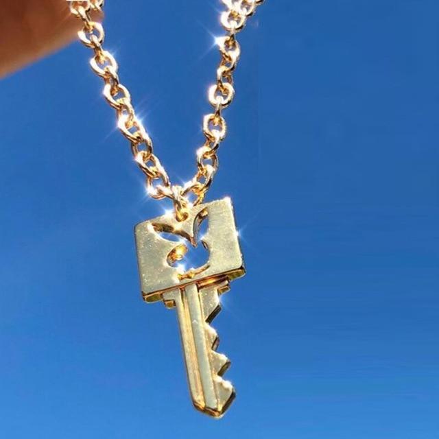"Playboy" Long & Key Necklace