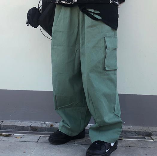 Wide Leg Cargo Pants