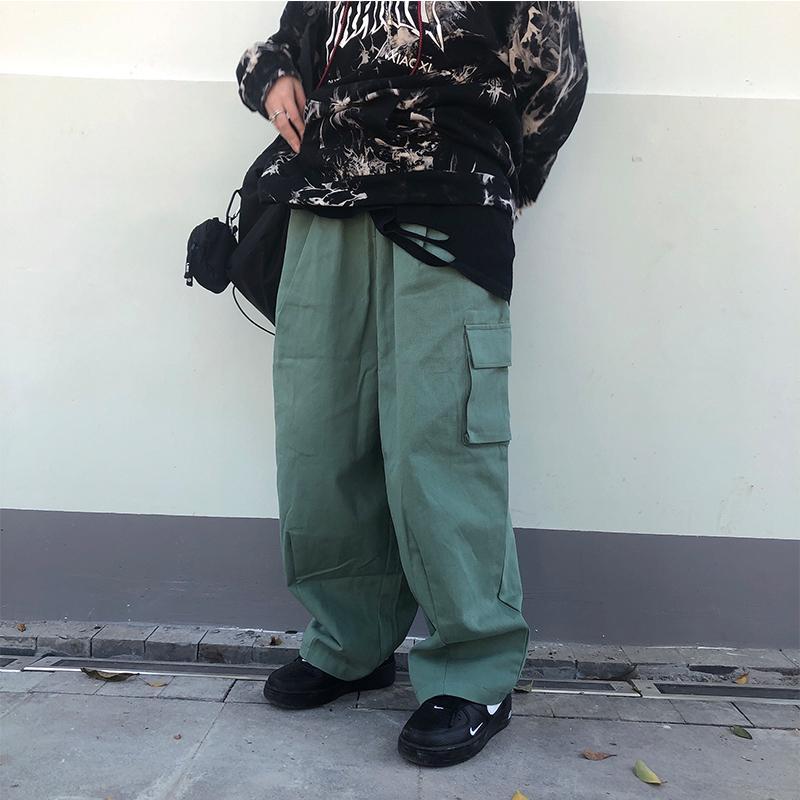 Wide Leg Cargo Pants