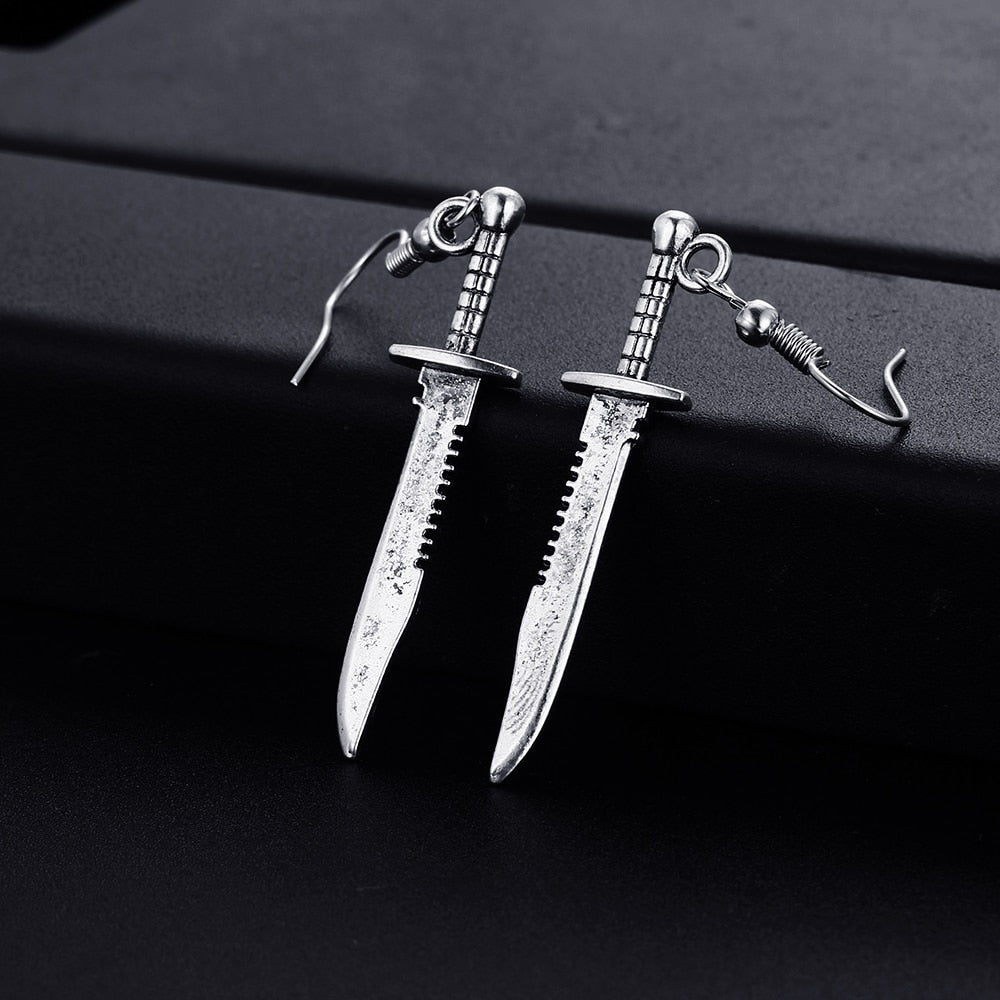 Knife Earrings