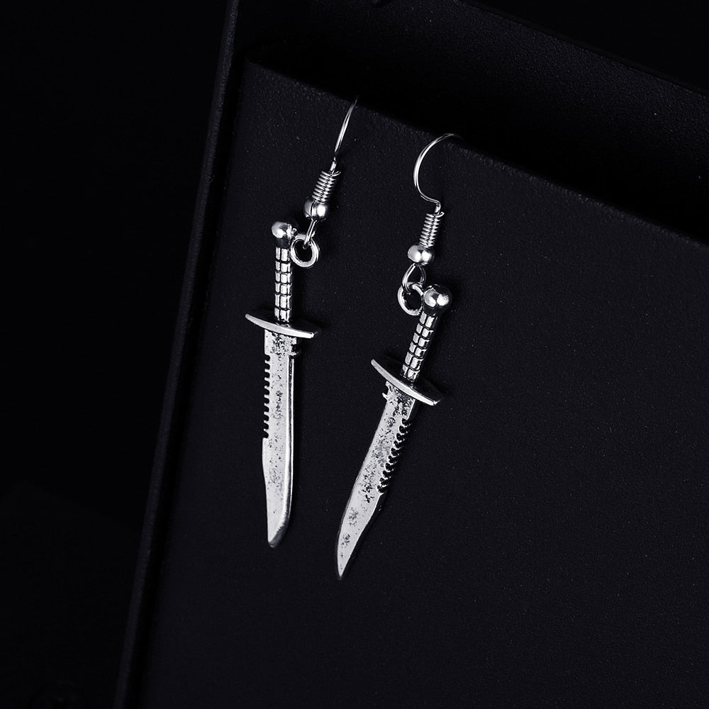 Knife Earrings