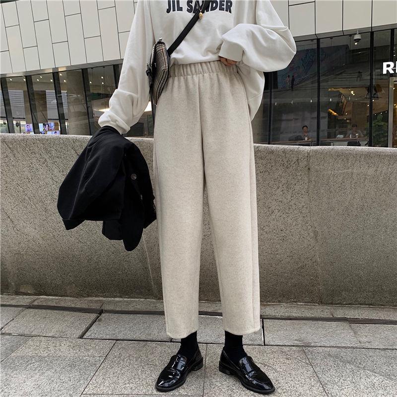 High Waisted Straight Leg Sweatpants
