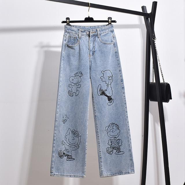 Charlie Brown Wide Leg Jeans