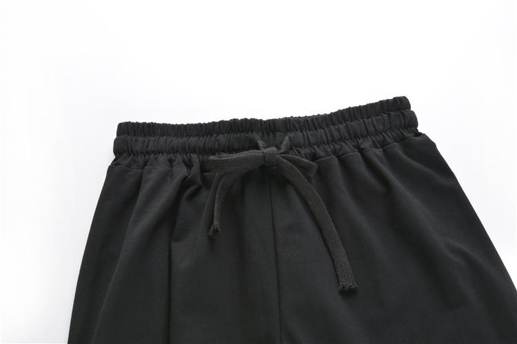 High Waisted Cotton Unisex Sweatpants