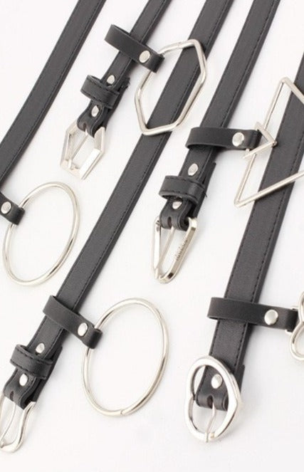 Utility Vegan Leather Belts