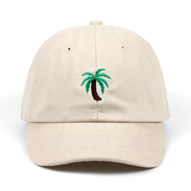 Embroidery Palm Tree Dad Hat