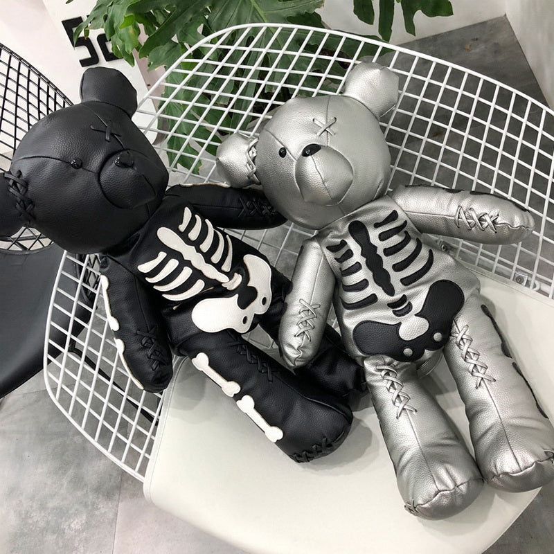 Skeleton Teddy Bear Bag