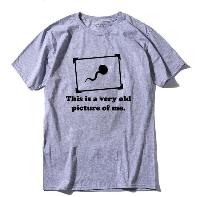 "This is a very old picture of me" Tee