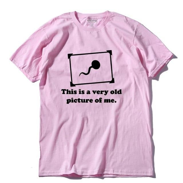 "This is a very old picture of me" Tee