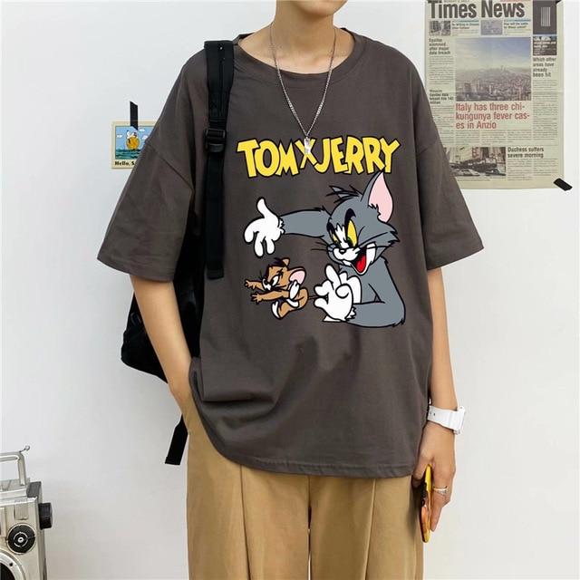 Tom Jerry Vintage Oversized Tee