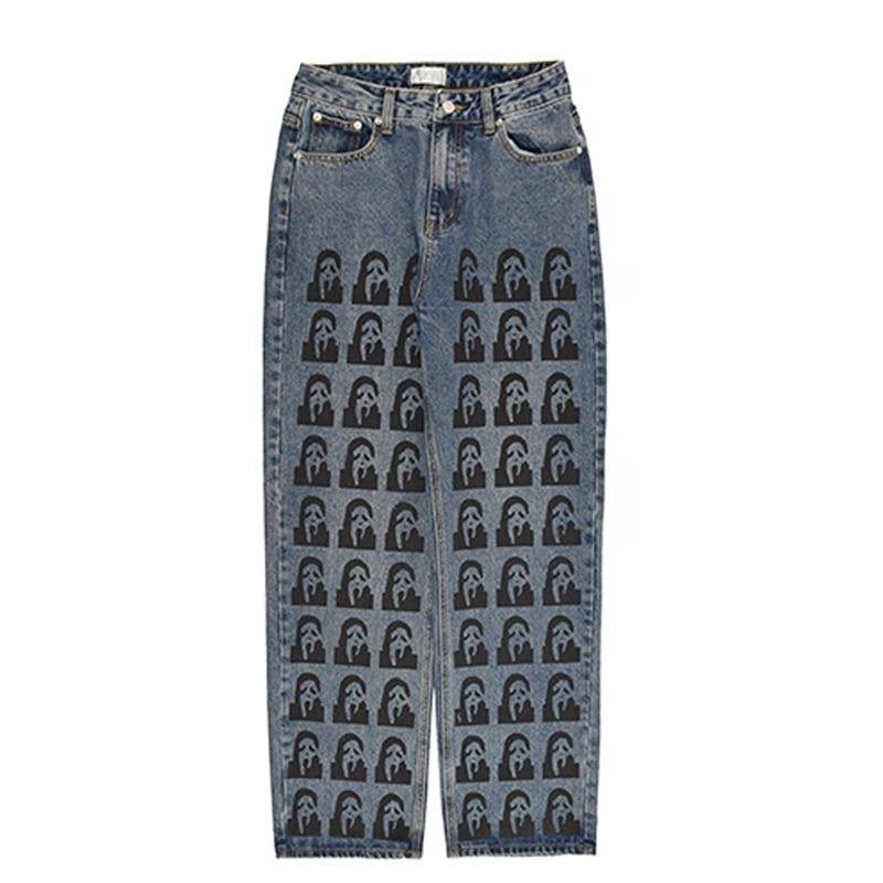 Painted SCREAM Denim