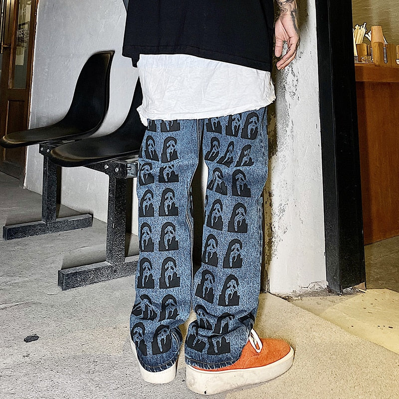 Painted SCREAM Denim