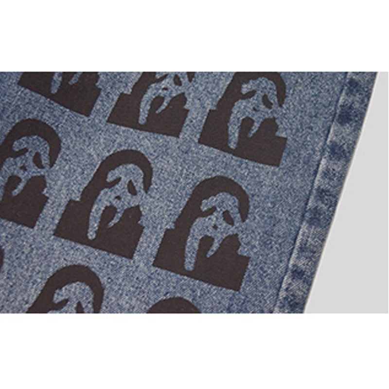 Painted SCREAM Denim