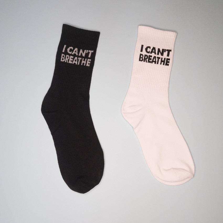 "I Can't Breath" Socks