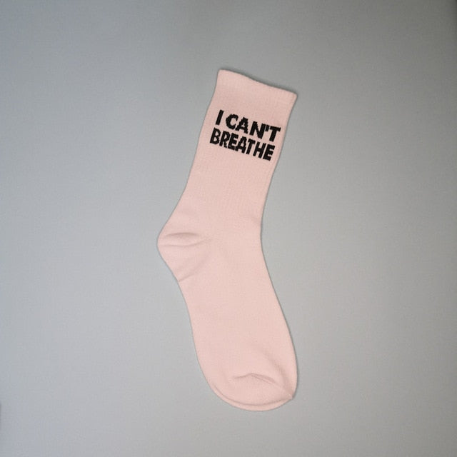 "I Can't Breath" Socks