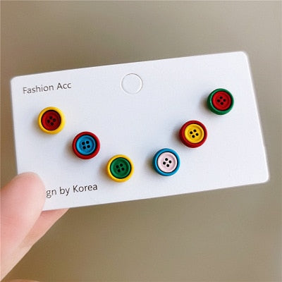 Floral Earring Set
