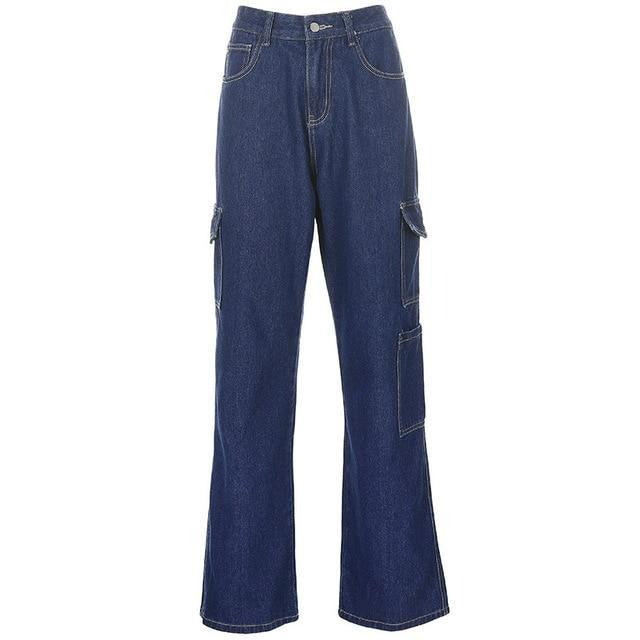 3 Pocket High Waisted Cargo Trousers