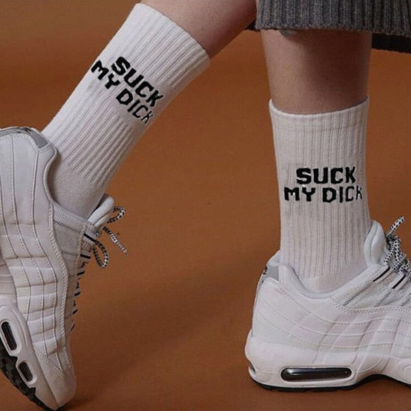 "Suck My D*ck" Socks