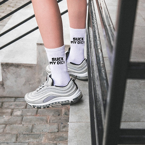 "Suck My D*ck" Socks